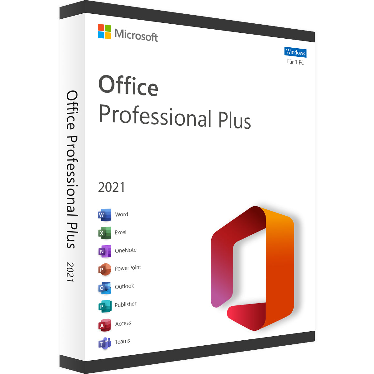 Microsoft Office 2021 Professional Plus für Windows - WorldOfKeys2.0