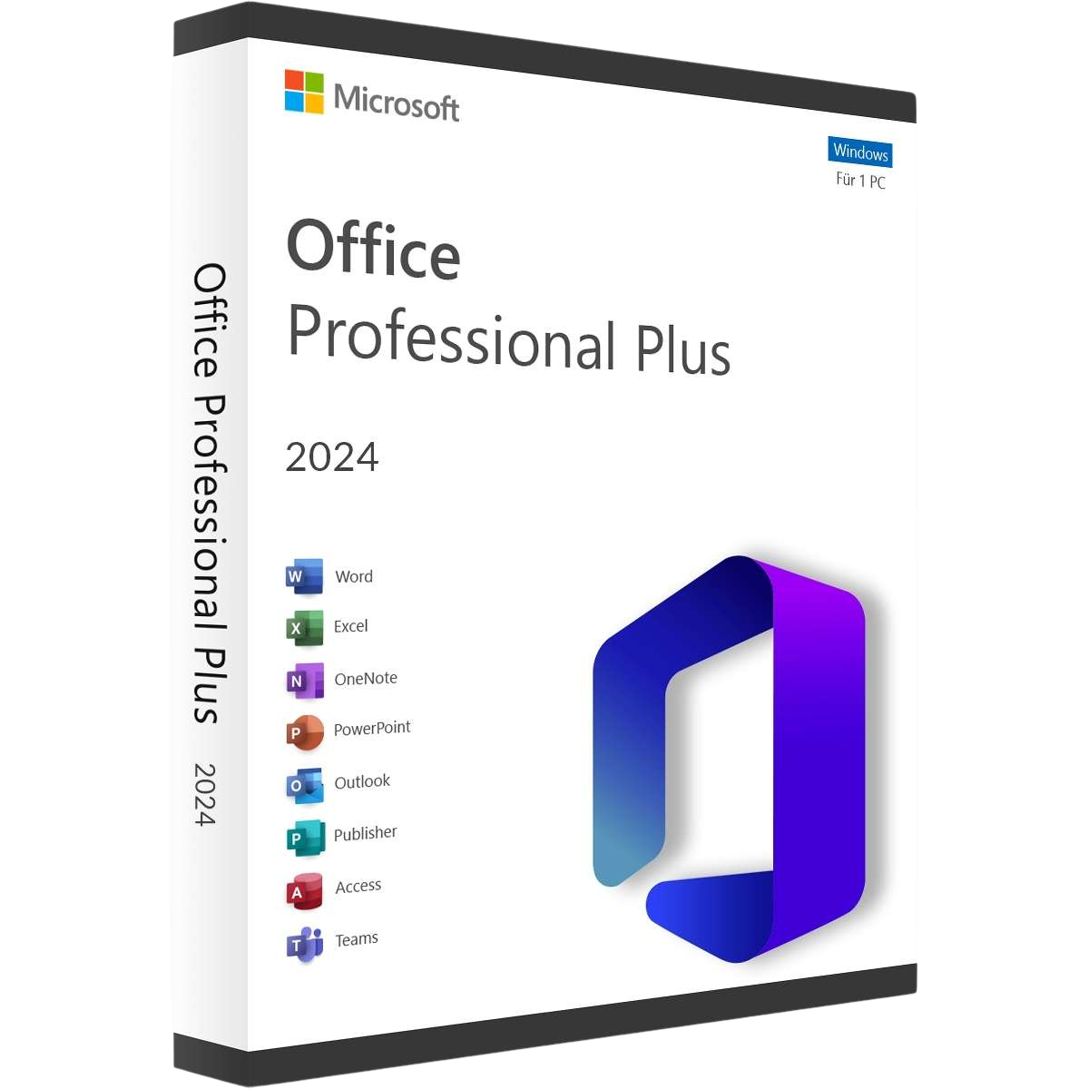 Microsoft Office 2024 Professional Plus für Windows - WorldOfKeys2.0